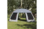 Vidaxl Pool Tent With Removable Fly & Mesh Walls Grey 612x612 Cm Vidaxl Pool Tent With Removable Fly & Mesh Walls Grey 612x612 Cm