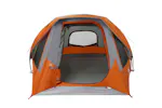 Vidaxl Camping Tent Cabin 4-person Grey And Orange Waterproof Vidaxl Camping Tent Cabin 4-person Grey And Orange Waterproof