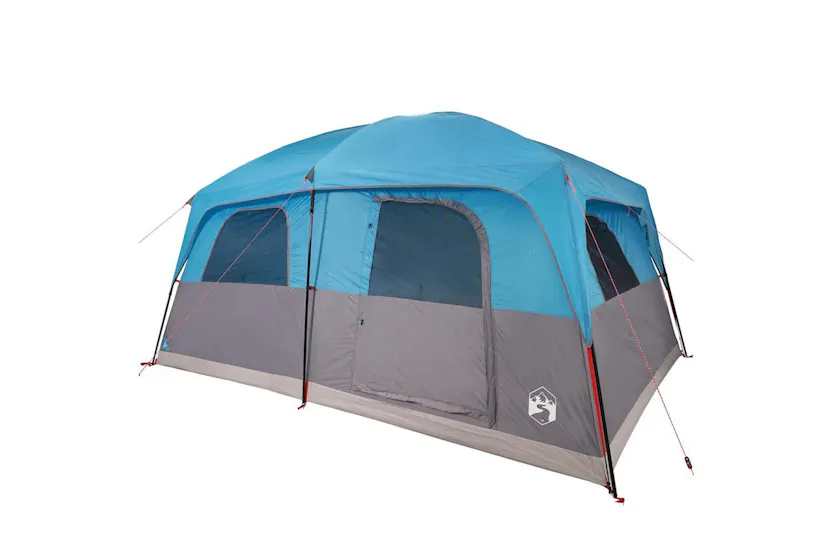 Vidaxl Family Tent Cabin 8-person Blue Waterproof Vidaxl Family Tent Cabin 8-person Blue Waterproof