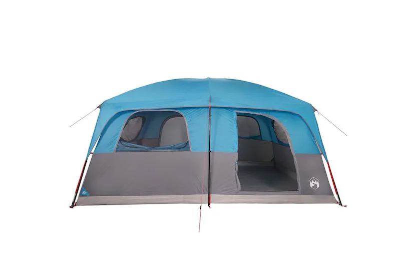 Vidaxl Family Tent Cabin 8-person Blue Waterproof Vidaxl Family Tent Cabin 8-person Blue Waterproof