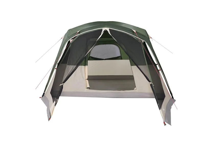 Vidaxl Family Tent With Porch 6-person Green Waterproof Vidaxl Family Tent With Porch 6-person Green Waterproof
