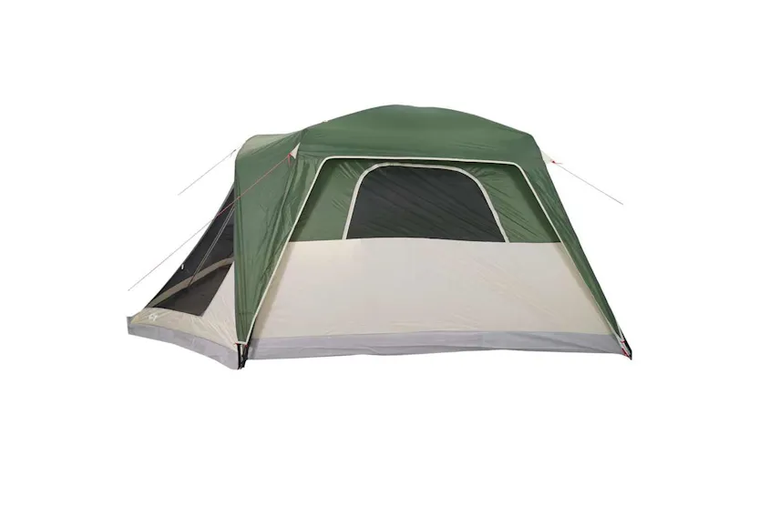 Vidaxl Family Tent With Porch 6-person Green Waterproof Vidaxl Family Tent With Porch 6-person Green Waterproof