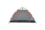Vidaxl Camping Tent 2-person Grey And Orange Quick Release Vidaxl Camping Tent 2-person Grey And Orange Quick Release
