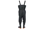 Vidaxl Chest Waders With Boots And Belt Black Size 43 Vidaxl Chest Waders With Boots And Belt Black Size 43
