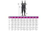 Vidaxl Chest Waders With Boots And Belt Black Size 43 Vidaxl Chest Waders With Boots And Belt Black Size 43