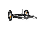 Vidaxl Bike Trailer Black 122x53x28 Cm Iron Vidaxl Bike Trailer Black 122x53x28 Cm Iron