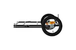 Vidaxl Bike Trailer Black 122x53x28 Cm Iron Vidaxl Bike Trailer Black 122x53x28 Cm Iron