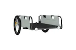 Vidaxl Bike Trailer Grey Oxford Fabric And Iron Vidaxl Bike Trailer Grey Oxford Fabric And Iron