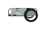 Vidaxl Bike Trailer Grey Oxford Fabric And Iron Vidaxl Bike Trailer Grey Oxford Fabric And Iron