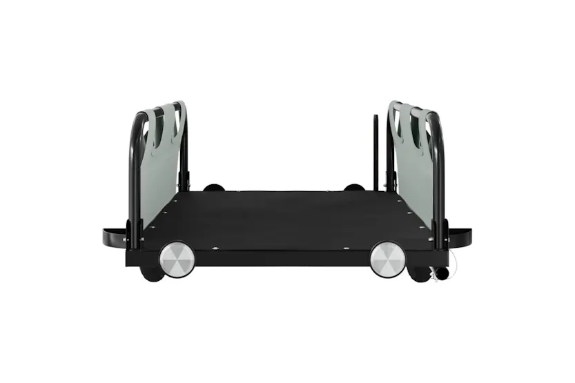 Vidaxl Bike Trailer Grey Oxford Fabric And Iron Vidaxl Bike Trailer Grey Oxford Fabric And Iron