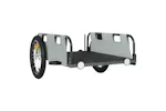 Vidaxl Bike Trailer Grey Oxford Fabric And Iron Vidaxl Bike Trailer Grey Oxford Fabric And Iron