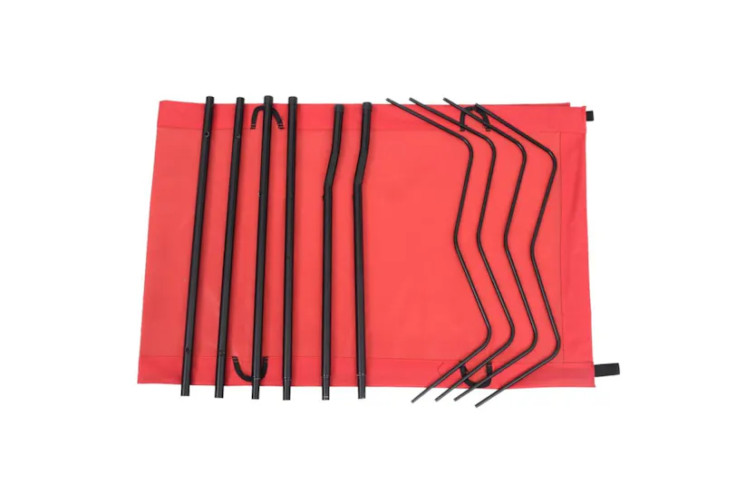 Vidaxl Camping Beds 2 Pcs 180x60x19 Cm Oxford Fabric And Steel Red Vidaxl Camping Beds 2 Pcs 180x60x19 Cm Oxford Fabric And Steel Red