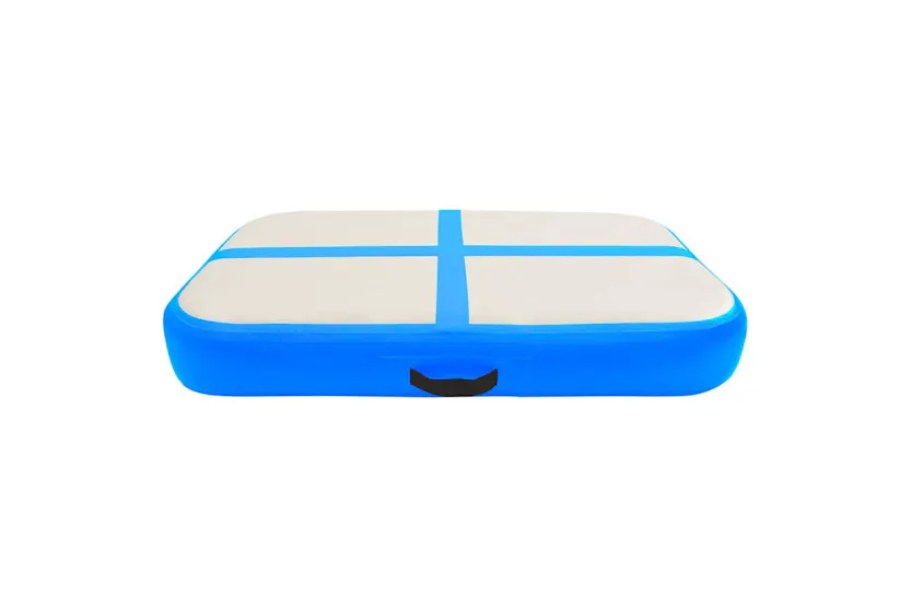 Vidaxl Inflatable Gymnastics Mat With Pump 60x100x10 Cm Pvc Blue Vidaxl Inflatable Gymnastics Mat With Pump 60x100x10 Cm Pvc Blue