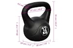 Vidaxl Kettlebell 12 Kg Vidaxl Kettlebell 12 Kg