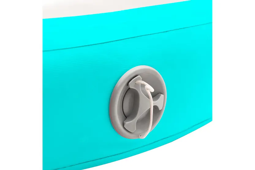 Vidaxl Inflatable Gymnastic Mat With Pump 100x100x15 Cm Pvc Green Vidaxl Inflatable Gymnastic Mat With Pump 100x100x15 Cm Pvc Green