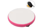 Vidaxl Inflatable Gymnastic Mat With Pump 100x100x10 Cm Pvc Pink Vidaxl Inflatable Gymnastic Mat With Pump 100x100x10 Cm Pvc Pink