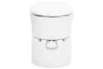 Vidaxl Integrated Camping Toilet White 24+17 L Hdpe&steel Vidaxl Integrated Camping Toilet White 24+17 L Hdpe&steel