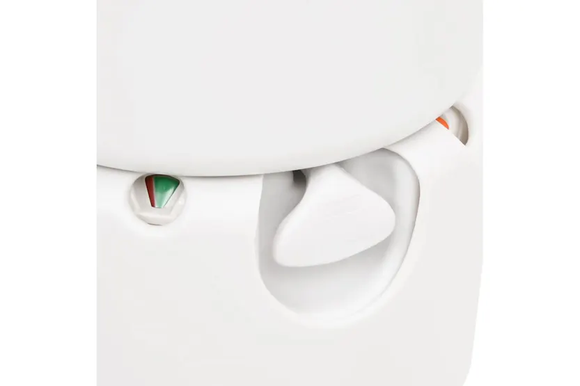 Vidaxl Integrated Camping Toilet White 24+17 L Hdpe&steel Vidaxl Integrated Camping Toilet White 24+17 L Hdpe&steel