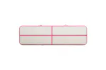 Vidaxl Inflatable Gymnastics Mat With Pump 800x100x15 Cm Pvc Pink Vidaxl Inflatable Gymnastics Mat With Pump 800x100x15 Cm Pvc Pink