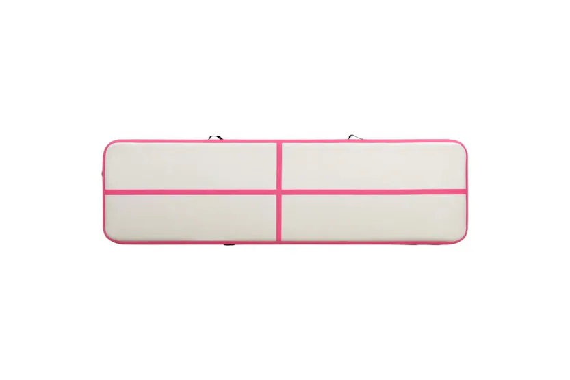 Vidaxl Inflatable Gymnastics Mat With Pump 800x100x15 Cm Pvc Pink Vidaxl Inflatable Gymnastics Mat With Pump 800x100x15 Cm Pvc Pink