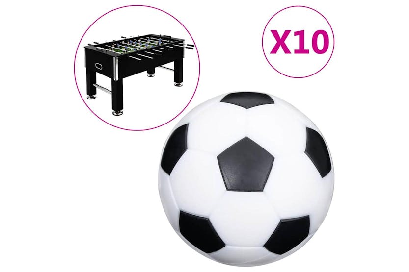 Vidaxl Football Table Balls 10 Pcs 32 Mm Abs Vidaxl Football Table Balls 10 Pcs 32 Mm Abs