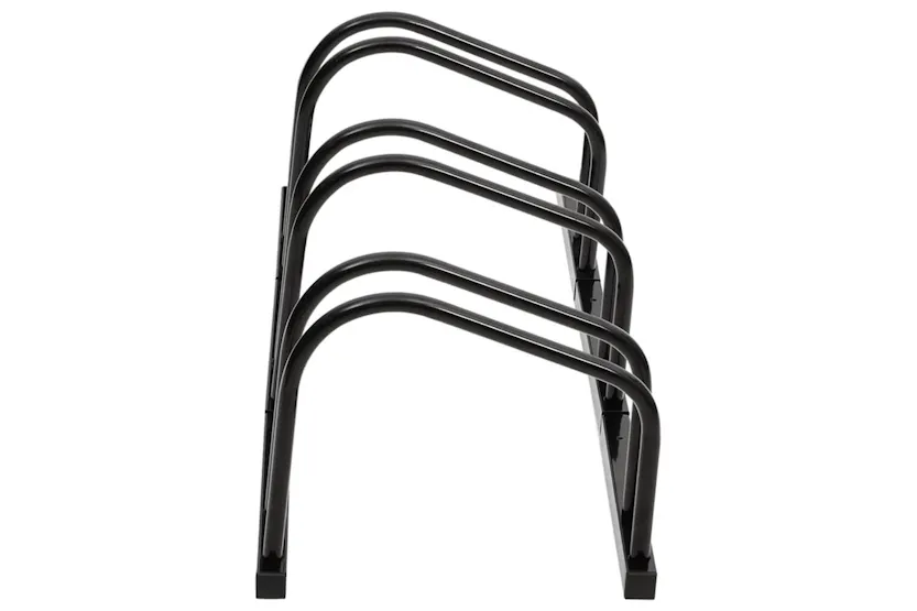 Vidaxl Bike Rack For 3 Bikes Black Steel Vidaxl Bike Rack For 3 Bikes Black Steel