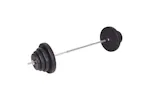 Vidaxl Barbell And Dumbbell Set 120 Kg Vidaxl Barbell And Dumbbell Set 120 Kg