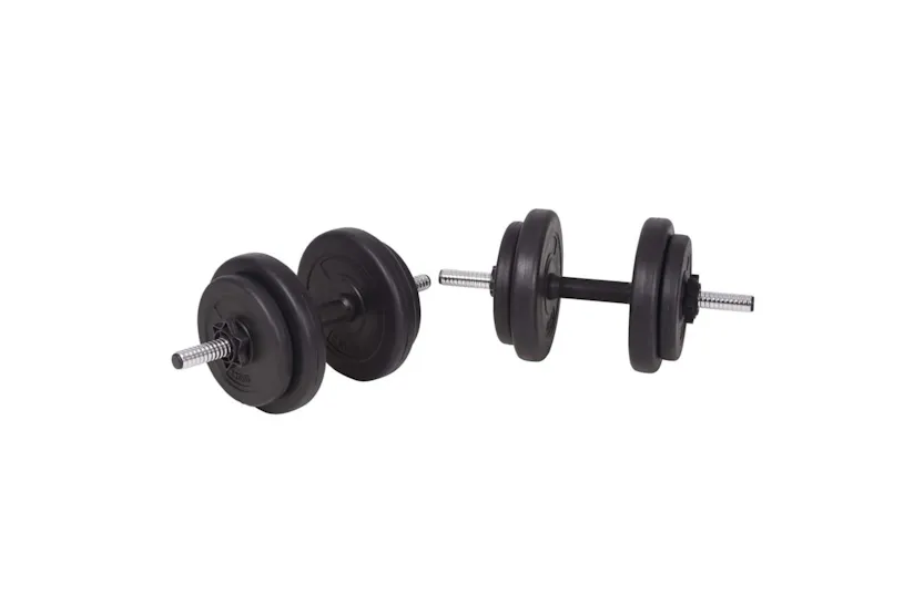 Vidaxl Barbell And Dumbbell Set 120 Kg Vidaxl Barbell And Dumbbell Set 120 Kg