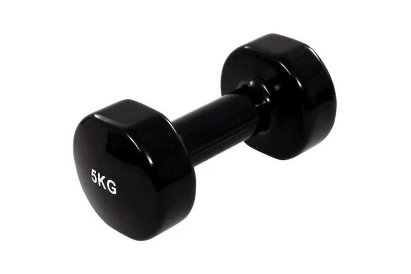 Vidaxl Dumbbell 2 Pcs 2x5 Kg Cast Iron Black Vidaxl Dumbbell 2 Pcs 2x5 Kg Cast Iron Black