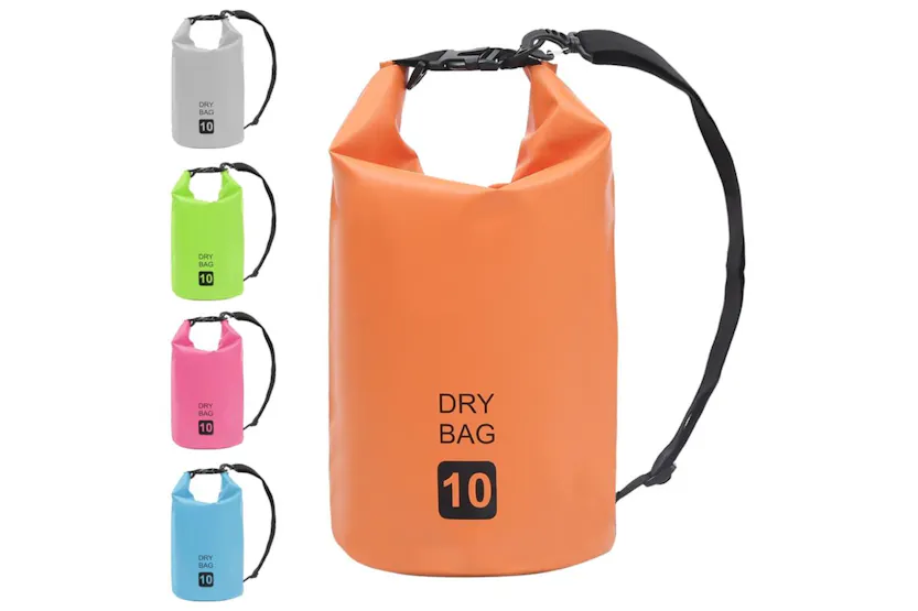 Vidaxl Dry Bag Orange 10 L Pvc Vidaxl Dry Bag Orange 10 L Pvc