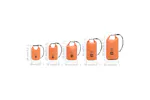 Vidaxl Dry Bag Orange 10 L Pvc Vidaxl Dry Bag Orange 10 L Pvc