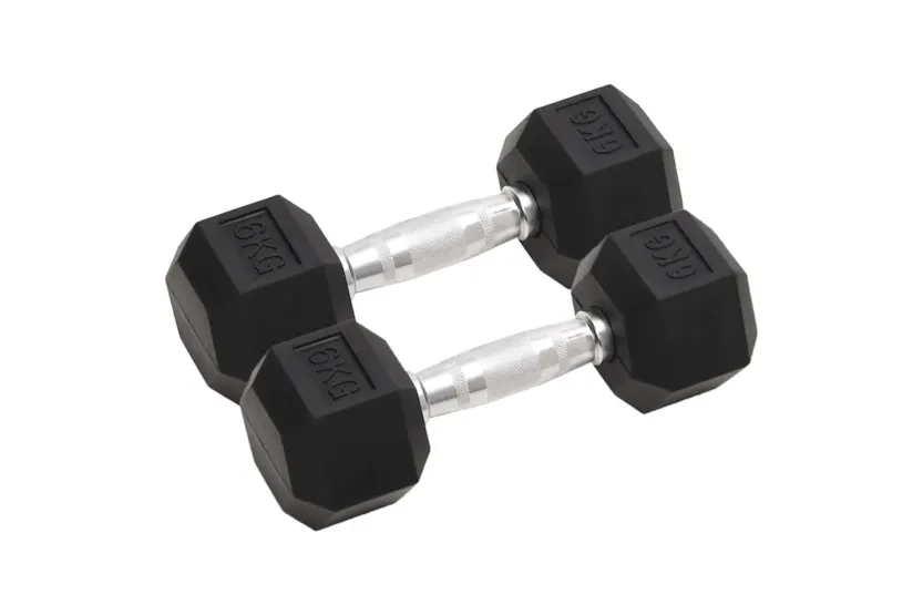 Vidaxl Dumbbells 2 Pcs 12 Kg Total Cast Iron Vidaxl Dumbbells 2 Pcs 12 Kg Total Cast Iron