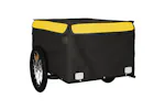 Vidaxl Bike Trailer Black And Yellow 45 Kg Iron Vidaxl Bike Trailer Black And Yellow 45 Kg Iron