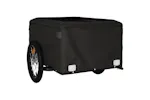 Vidaxl Bike Trailer Black And Yellow 45 Kg Iron Vidaxl Bike Trailer Black And Yellow 45 Kg Iron