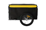 Vidaxl Bike Trailer Black And Yellow 45 Kg Iron Vidaxl Bike Trailer Black And Yellow 45 Kg Iron