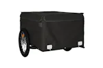 Vidaxl Bike Trailer Black 45 Kg Iron Vidaxl Bike Trailer Black 45 Kg Iron