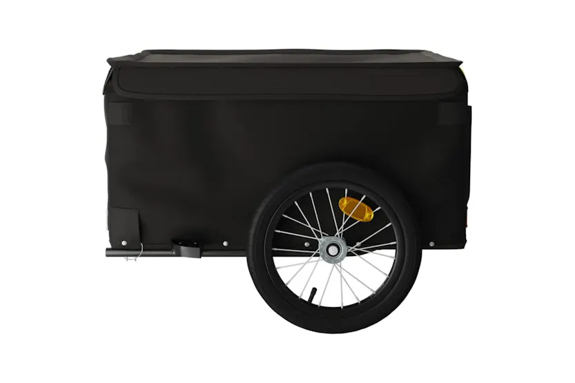 Vidaxl Bike Trailer Black 45 Kg Iron Vidaxl Bike Trailer Black 45 Kg Iron