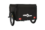 Vidaxl Bike Trailer Black 45 Kg Iron Vidaxl Bike Trailer Black 45 Kg Iron