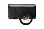 Vidaxl Bike Trailer Black And Grey 45 Kg Iron Vidaxl Bike Trailer Black And Grey 45 Kg Iron