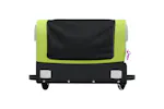 Vidaxl Bike Trailer Black And Green 30 Kg Iron Vidaxl Bike Trailer Black And Green 30 Kg Iron
