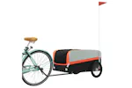 Vidaxl Bike Trailer Black And Orange 45 Kg Iron Vidaxl Bike Trailer Black And Orange 45 Kg Iron