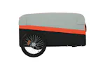 Vidaxl Bike Trailer Black And Orange 45 Kg Iron Vidaxl Bike Trailer Black And Orange 45 Kg Iron