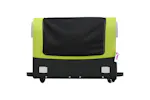 Vidaxl Bike Trailer Black And Green 45 Kg Iron Vidaxl Bike Trailer Black And Green 45 Kg Iron