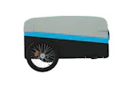 Vidaxl Bike Trailer Black And Blue 45 Kg Iron Vidaxl Bike Trailer Black And Blue 45 Kg Iron