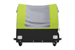 Vidaxl Bike Trailer Black And Green 30 Kg Iron Vidaxl Bike Trailer Black And Green 30 Kg Iron