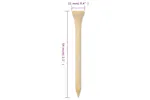 Vidaxl Golf Tees 1000 Pcs 54 Mm Bamboo Vidaxl Golf Tees 1000 Pcs 54 Mm Bamboo
