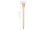 Vidaxl Golf Tees 1000 Pcs 83 Mm Bamboo Vidaxl Golf Tees 1000 Pcs 83 Mm Bamboo