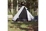 Vidaxl Camping Tent Dome 2-person White Blackout Fabric Waterproof Vidaxl Camping Tent Dome 2-person White Blackout Fabric Waterproof