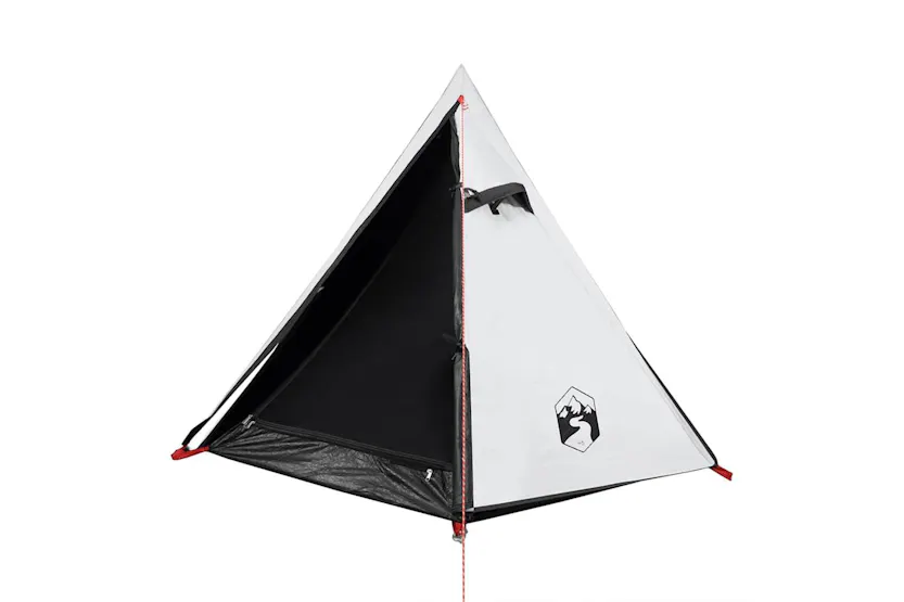 Vidaxl Camping Tent Dome 2-person White Blackout Fabric Waterproof Vidaxl Camping Tent Dome 2-person White Blackout Fabric Waterproof
