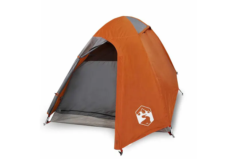 Vidaxl Camping Tent Dome 2-person Orange Waterproof Vidaxl Camping Tent Dome 2-person Orange Waterproof